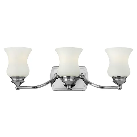 Lampa ścienna Constance HK-CONSTANCE3-BATH Elstead Lighting 3x3W LED G9 Stal Chrom