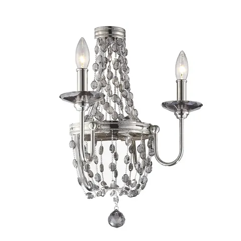 Lampa ścienna Malia FE-MALIA2 Elstead Lighting 2x60W E14 Chrom