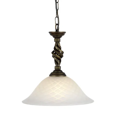 Lampa wisząca Pembroke PB-P-BLK-GOLD Elstead Lighting 1x100W E27 Żelazo Mosiądz