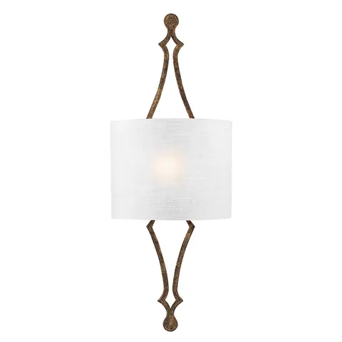 Lampa ścienna Tilling FE-TILLING1-DSGL Elstead Lighting 1x60W E27 Stal Złoty