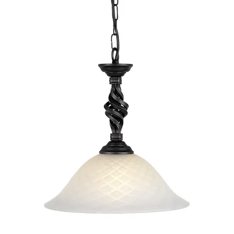 Lampa wisząca Pembroke PB-P-BLACK Elstead Lighting 1x100W E27 Żelazo Czarny
