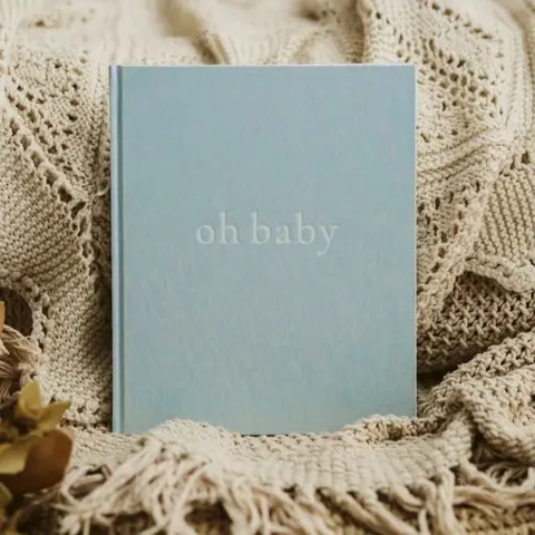 Pamiętnik dziecka Oh Baby Blue Mommy Planner