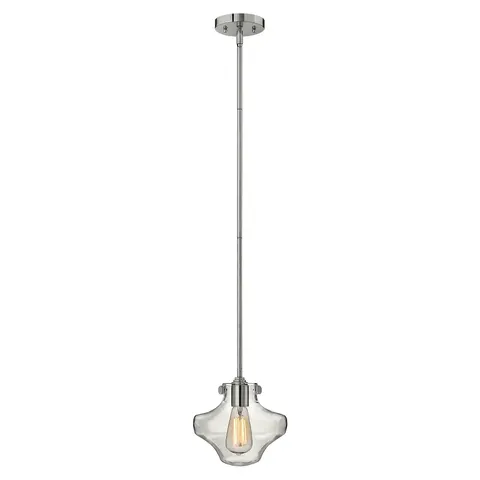 Lampa wisząca Congress HK-CONGRESS-P-B-CM Elstead Lighting 1x100W E27 Stal Chrom