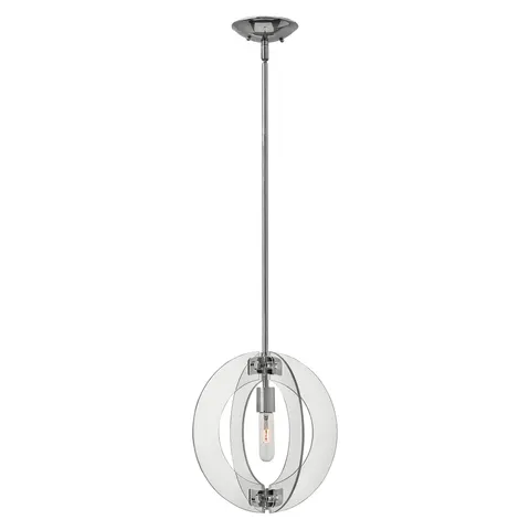 Lampa wisząca Solstice HK-SOLSTICE-MP Elstead Lighting 1x100W E27 Chrom
