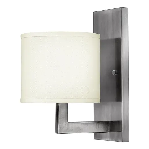 Kinkiet HAMPTON HK/HAMPTON1 srebrny Elstead Lighting