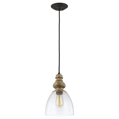 Lampa wisząca Matrimonio DL-MATRIMONIO-1P Elstead Lighting 1x60W E27 Stal Czarny