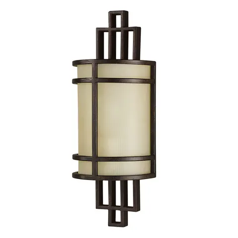 Lampa ścienna Fusion FE-FUSION1 Elstead Lighting 1x60W E27 Stal Brązowy