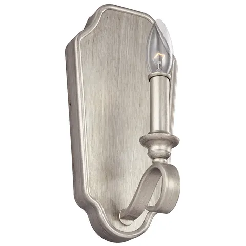 Lampa ścienna DeWitt FE-DEWITT1 Elstead Lighting 1x60W E14 Stal Srebrny