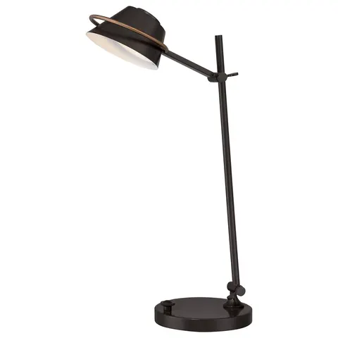 Lampa stojąca Spencer QZ-SPENCER-TL-WT Elstead Lighting 1x7W LED Brązowy
