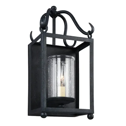 Lampa ścienna Declaration FE-DECLARATION1 Elstead Lighting 1x60W E14 Stal Czarny