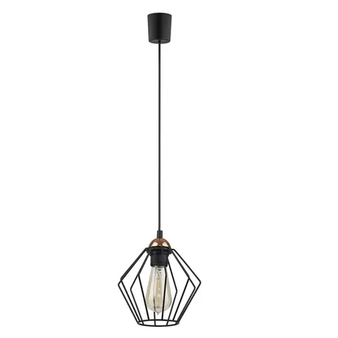 Lampa wisząca GALAXY 1642 TK Lighting 1xE27 Plastik Czarny