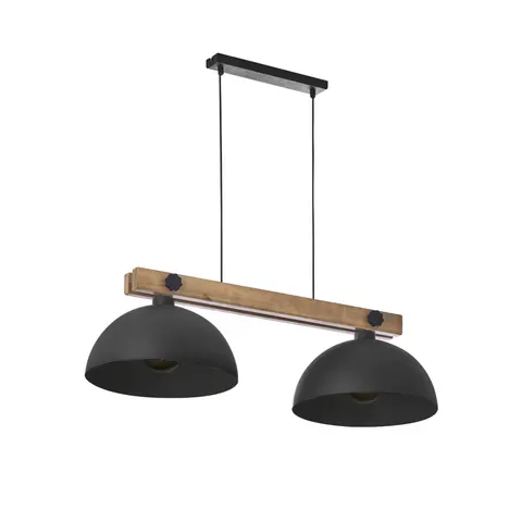 Lampa wisząca OSLO 1706 TK Lighting 2xE27 Metal Czarny