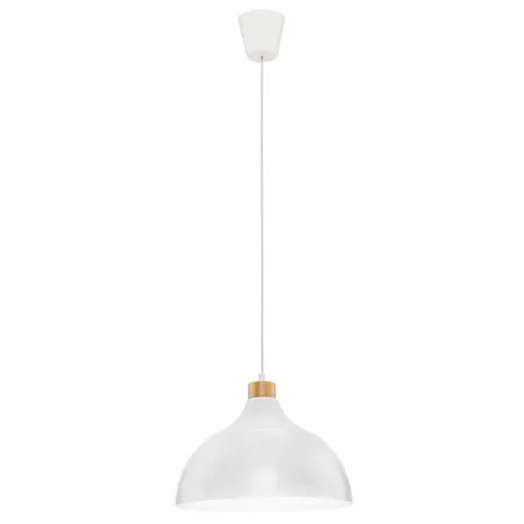 Lampa wisząca CAP 2070 TK Lighting 1xE27 Metal Biały