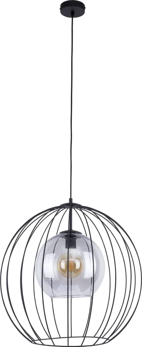 Lampa wisząca UNIVERSO 2552 TK Lighting 1xE27 Metal Czarny