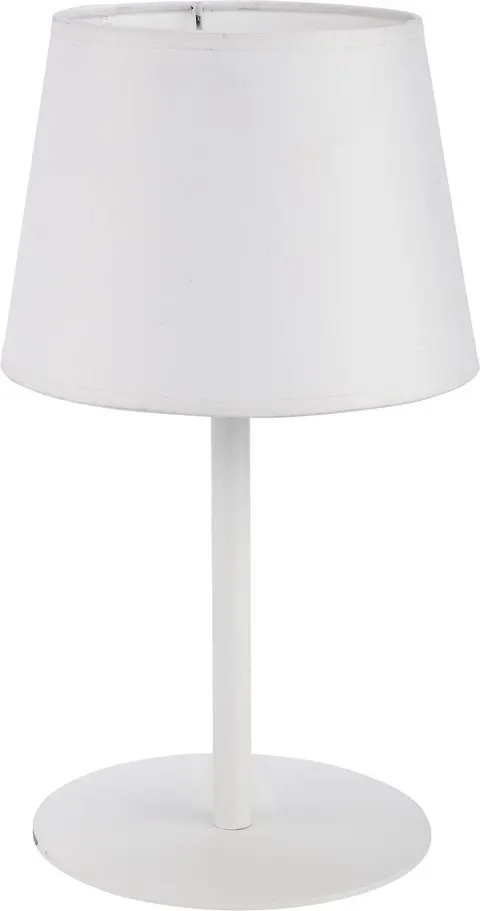 Biała lampka nocna do sypialni, minimalistyczna 1xE27 MAJA - 2935