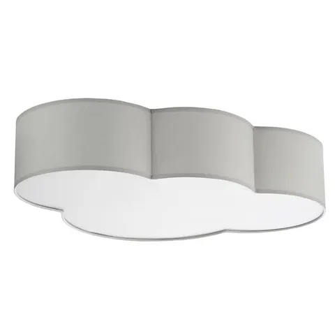 Lampa sufitowa Plafon CLOUD 3145 TK Lighting 4x15W E27 Szary Metal