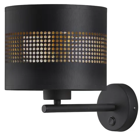 Lampa ścienna TAGO 3210 TK Lighting 1xE27 Metal Czarny