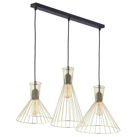 Lampa wisząca SAHARA 3352 TK Lighting 3xE27 Metal Czarny