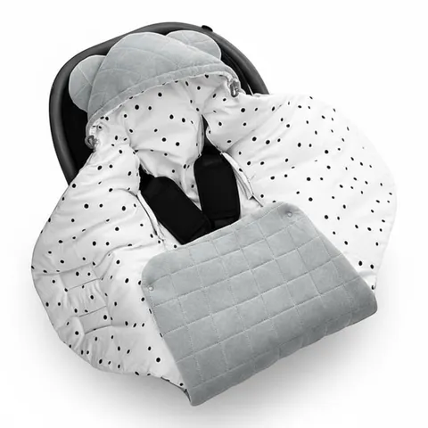 Otulacz kocyk do fotelika samochodowego Royal Baby Grey / Sleepee