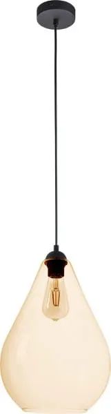 Lampa wisząca FUENTE 4322 TK Lighting 1xE27 Metal Czarny