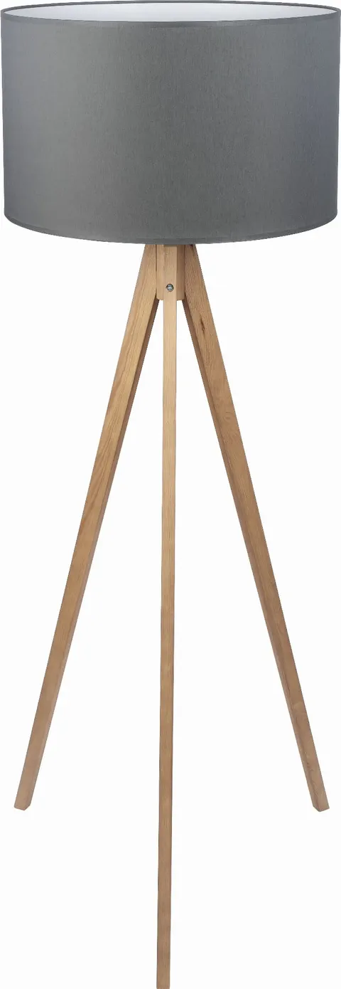 Lampa stojąca TREVISO 5040 TK Lighting 1xE27 Metal Drewno