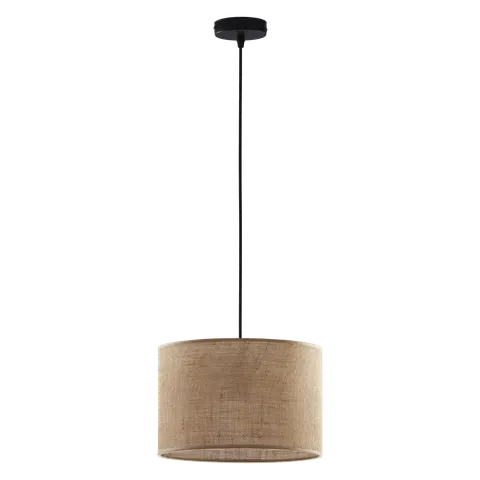 Lampa wisząca JUTA 6580 TK Lighting 1xE27 Metal Czarny