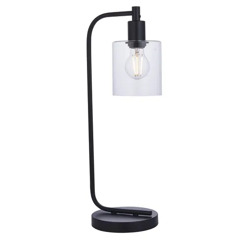 Lampa stojąca Endon Toledo 1x10W E27 Stal Czarny