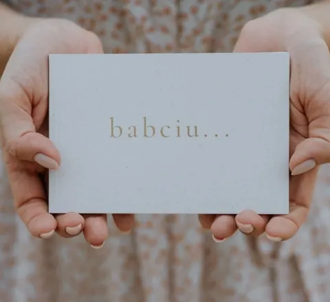 Książeczka o Tobie Babciu Mommy Planner