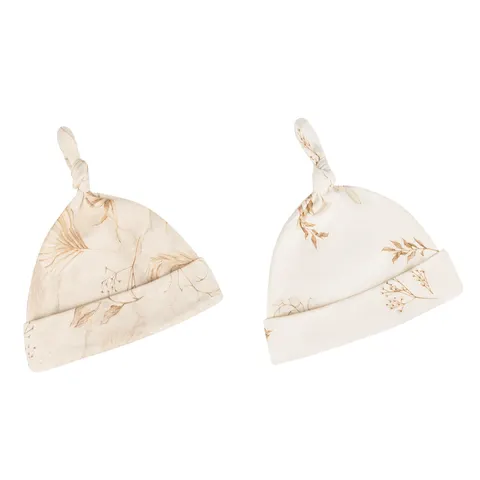 Czapeczka krasnal 2-pak Bohemian sand Bohemian botanic / Sleepee