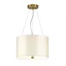 Lampa wisząca Pearce DL-PEARCE14-3LT-IV-AB Elstead Lighting 3xE27 60 W Stal miękka Stary mosiądz