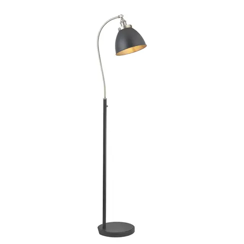 Lampa podłogowa Franklin Endon 1x10W E27 Stal Czarny