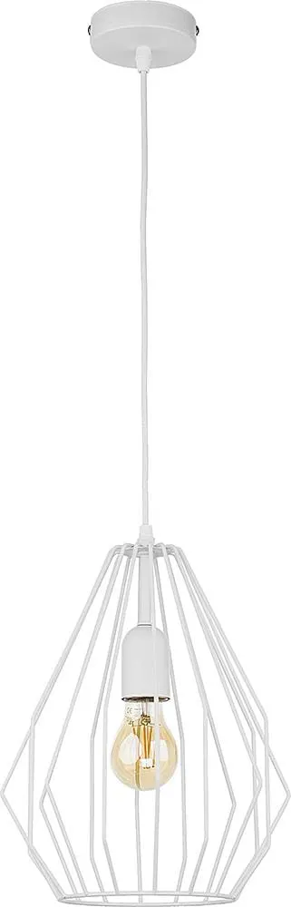 Lampa wisząca BRYLANT 2223 TK Lighting 1xE27 15W Metal Biały