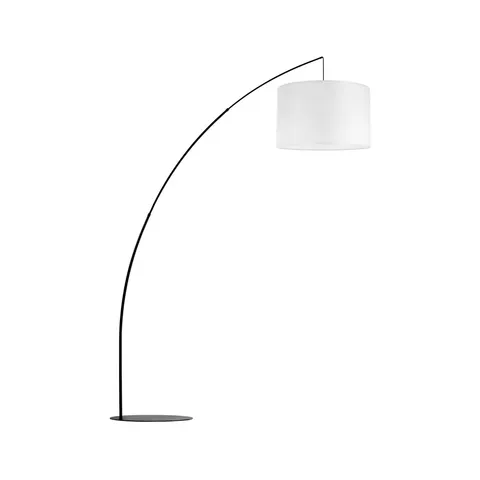 Lampa podłogowa MOBY 3060 TK Lighting 1xE27 15W Tkanina Biały