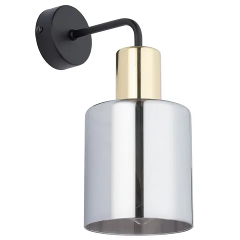 Lampa ścienna Kinkiet SIERRA 6660 TK Lighting 1xE27 15W Szkło Graphite