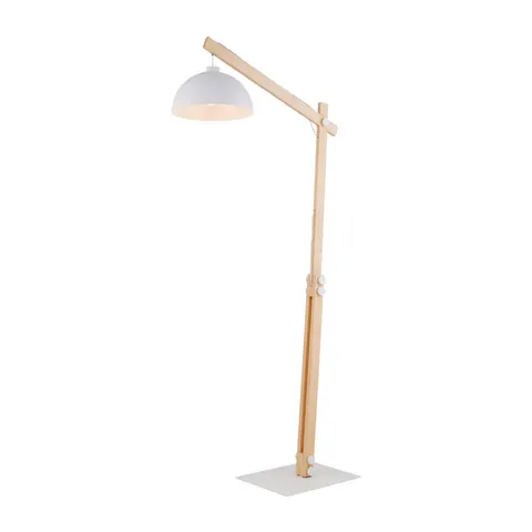 Lampa podłogowa OSLO 5592 TK Lighting 1xE27 15W Metal Biały