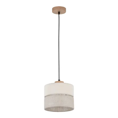 Lampa wisząca ECO 5770 TK Lighting 1xE27 15W Tkanina