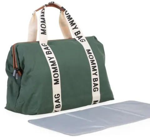 Torba Mommy Bag Signature Zielona / Childhome
