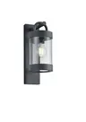 Lampa zewnętrzna ścienna elewacyjna Trio 204160142 Sambesi E27 18cm x 33cm IP44 czujnik zmierzchu antracyt