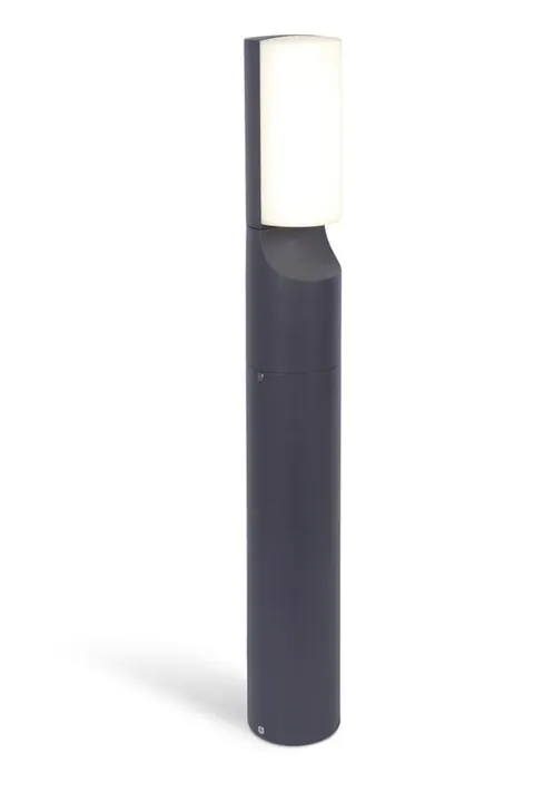 Lutec lampa stojąca słupek LED 65cm BATI 14W 1100lm 4000K popiel IP44 7188601125