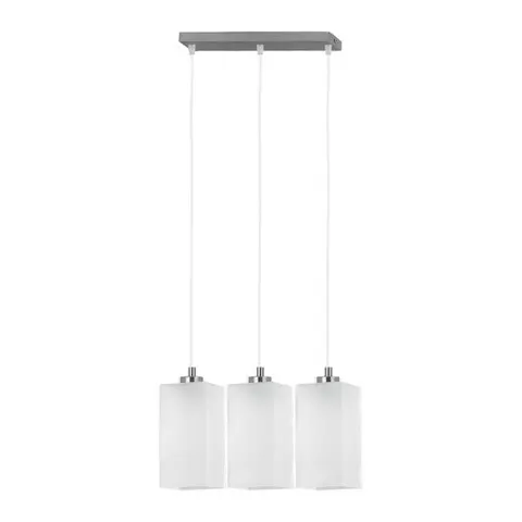 Lampa wisząca Ice 116 Alfa 3xE27 LED Metal Srebrny