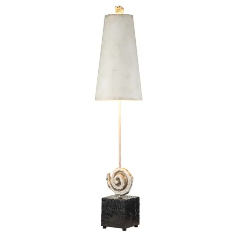 Lampa stołowa Swirl FB-SWIRL-TL Elstead Lighting 1x60 W E27 Biały/Czarny