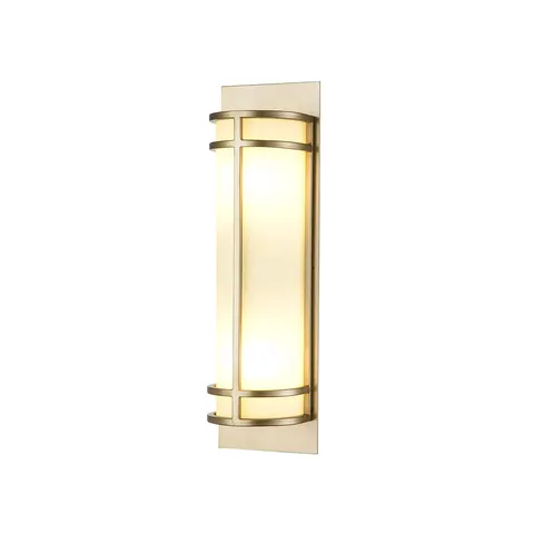 Lampa ścienna Kinkiet Fusion FE-FUSION2-PNBR Elstead Lighting 2x60 W E27 Naturalny mosiądz
