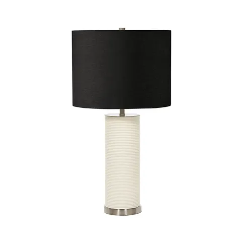 Lampa stołowa Ripple RIPPLE-TL-WHT-B Elstead Lighting 1x60 W E27 Biały