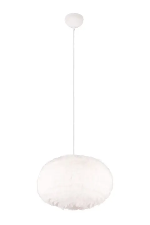 Lampa wisząca Furry R31581901 RL 1xE27 10W Piaskowy Plusz syntetyczny