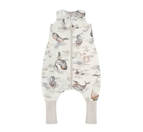 Śpiworek na lato LIGHT z nogawkami r.M Magic sea animals 1 tog BabySteps
