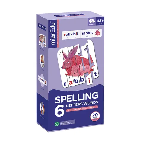 Gra edukacyjna - Literowanie, poziom 6 / mierEdu