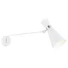Lampa ścienna Kinkiet Lukka 3889 Argon 1xE27 15W Stal Lakierowana/ Stal Chromowana, Biały/Chrom