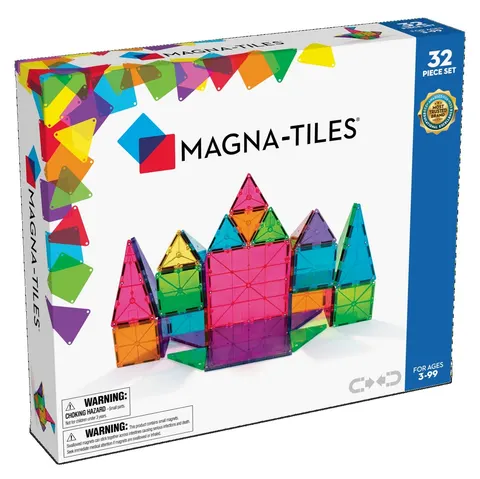 Klocki magnetyczne Classic 32 el. MAGNA-TILES