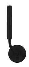 Czarna lampa ścienna giętki kinkiet z włącznikiem Nowodvorski 8351 Stalactite G9