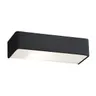 Lampa ścienna Kinkiet Rodan 3075 Argon 1xE27 15W Stal Lakierowana/ Szkło, Czarny
